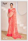 Vanilla 12 By Ruchi Chiffon Saree With Swarovski On Border Wholesale Price In Surat